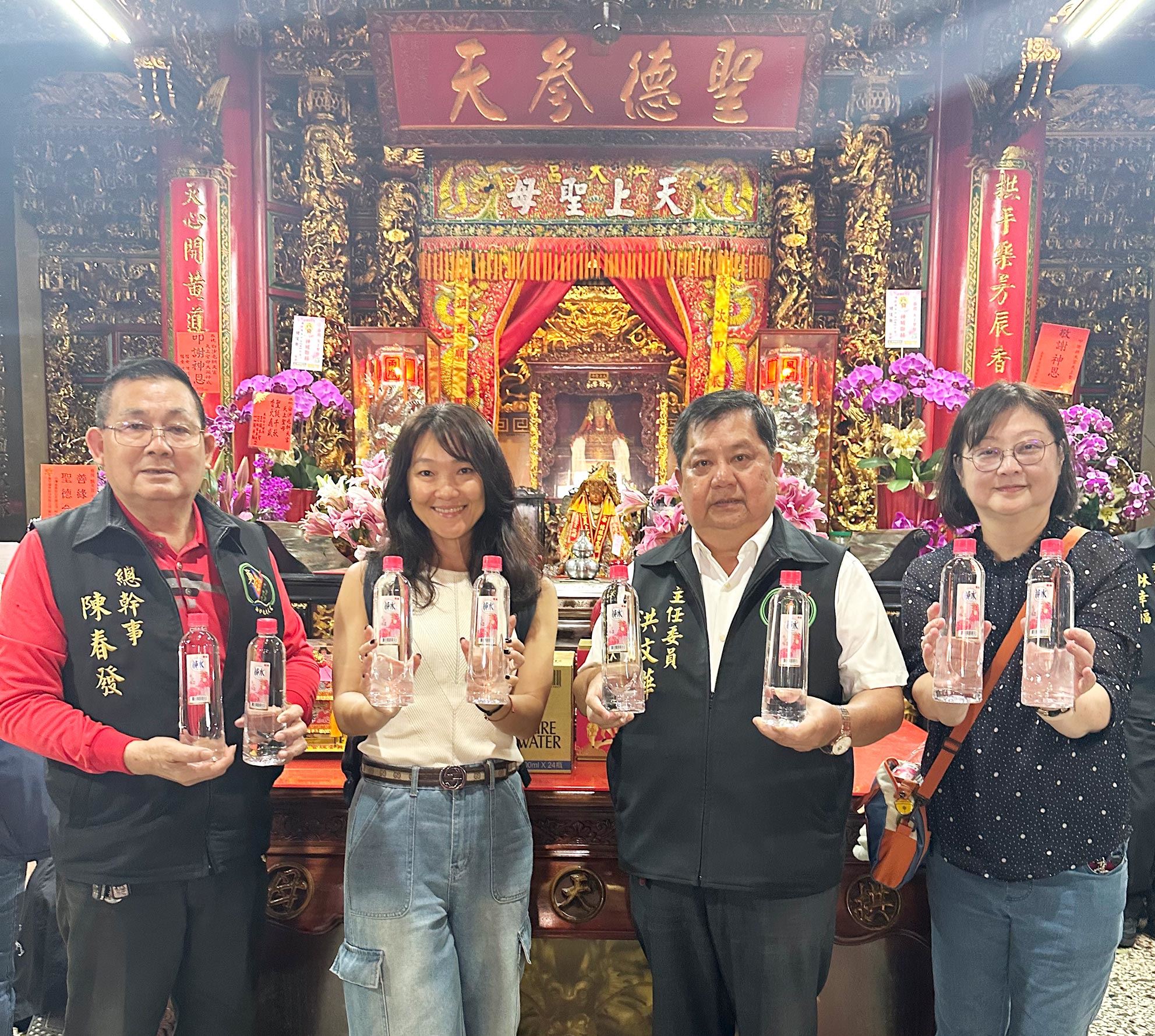 泰山純水首次推出白沙屯媽祖聯名款