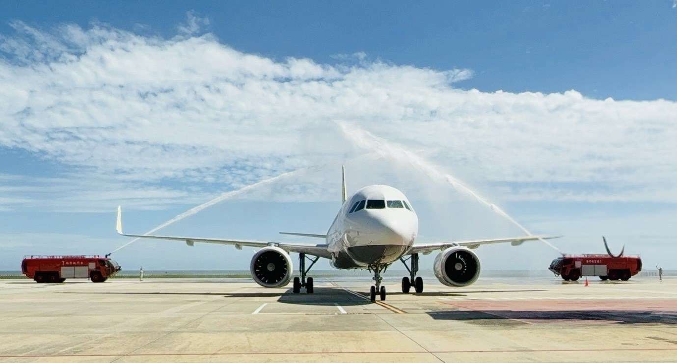 金門-汶萊直航雙向包機首航 跨境觀光交流新里程碑