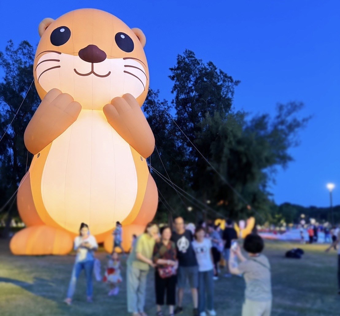 金門觀光IP跨海到「新北歡樂耶誕城」 展出